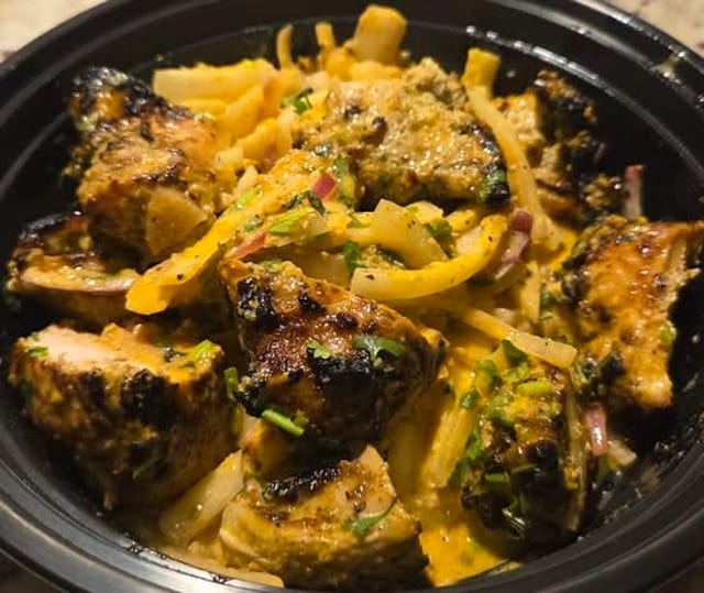 Achari Chicken Tikka.